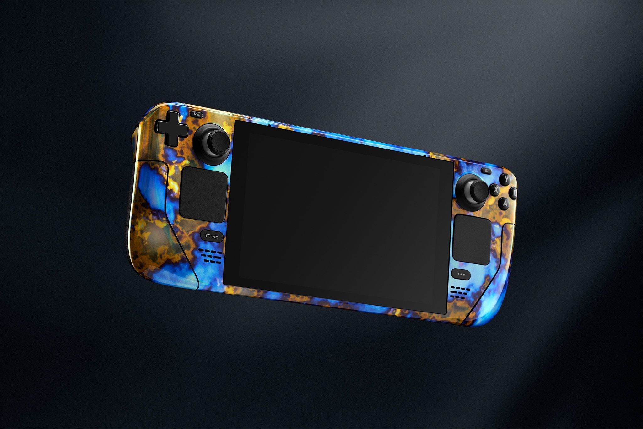 steam deck with case hardened skin