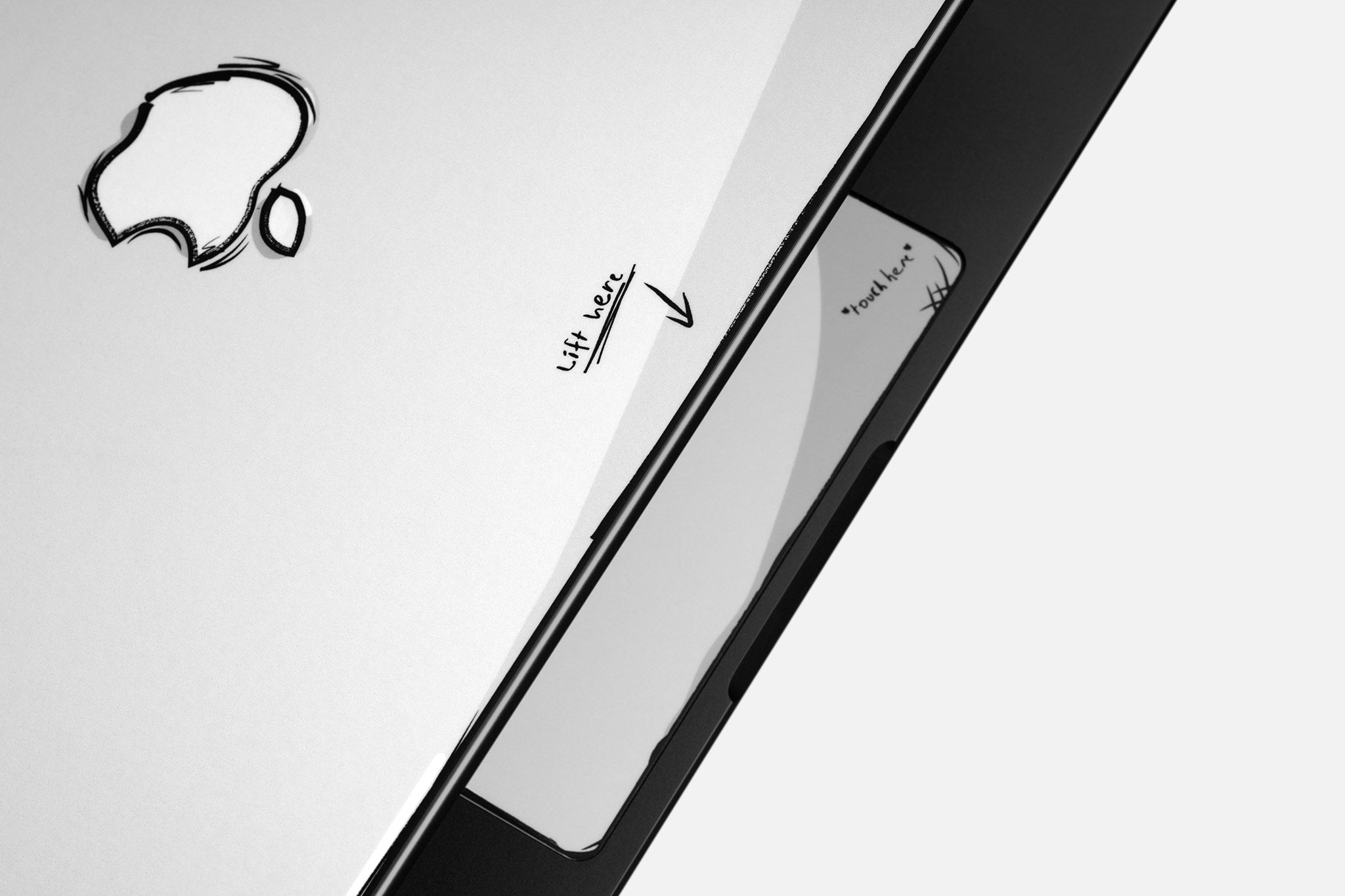 Sketch 2D MacBook Air