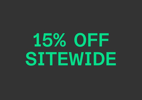 15% Off Sitewide