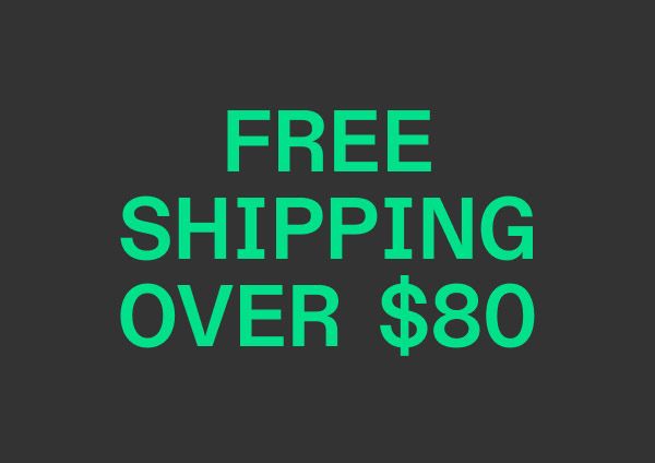 Free Shipping Over $80