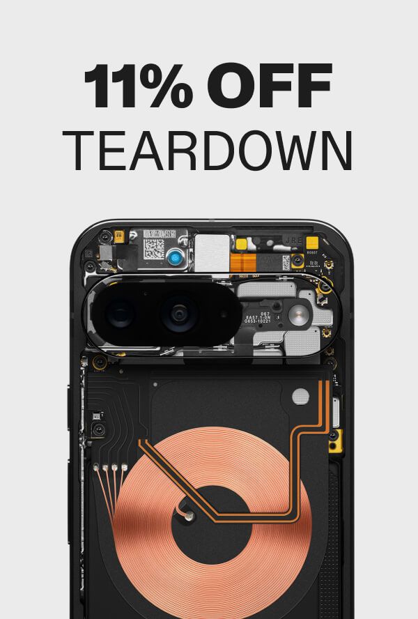 11% Off Teardown
