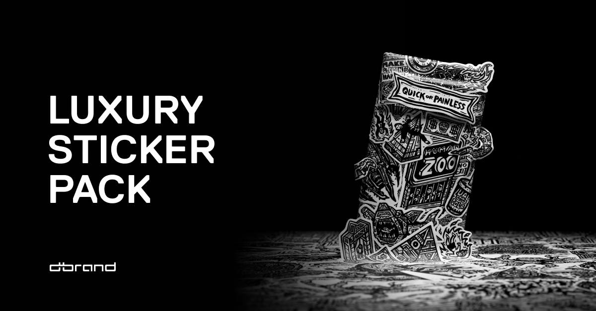 Luxury Sticker Pack » Special Edition Drop » dbrand