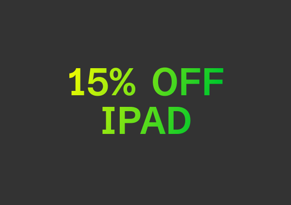 15% Off iPad Skins