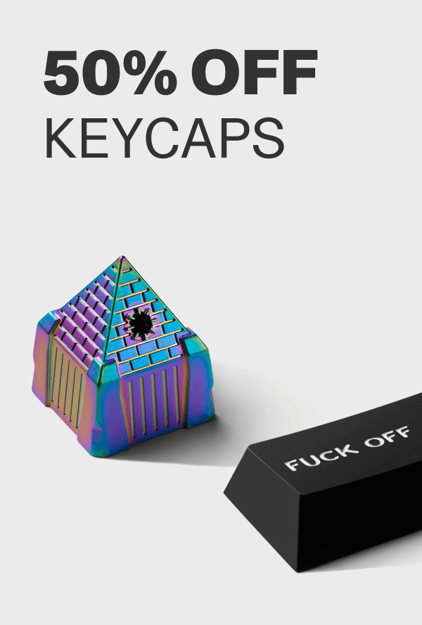 50% Off Keycaps