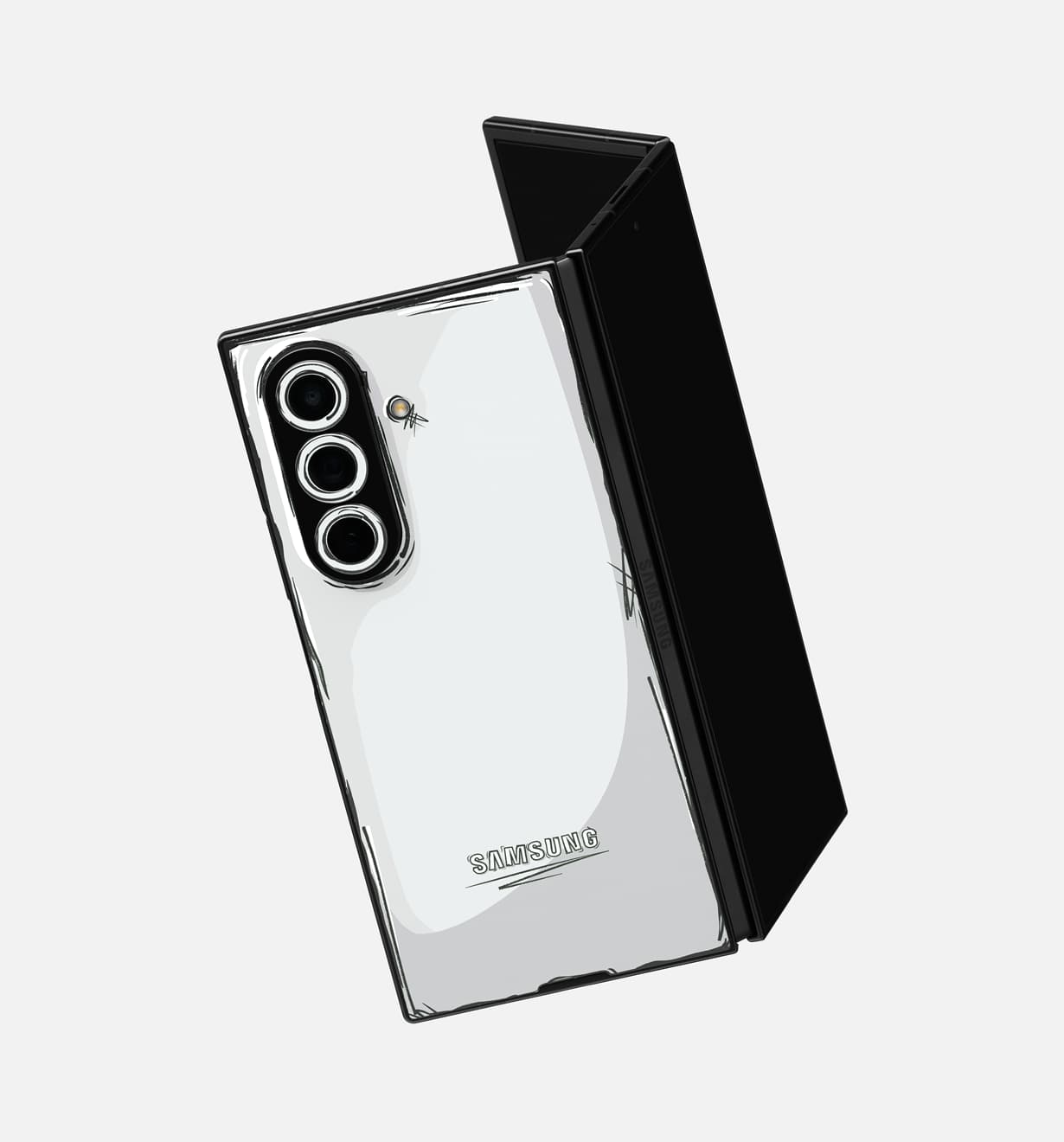 Samsung Galaxy Z TriFold with dbrand Sketch2D skin