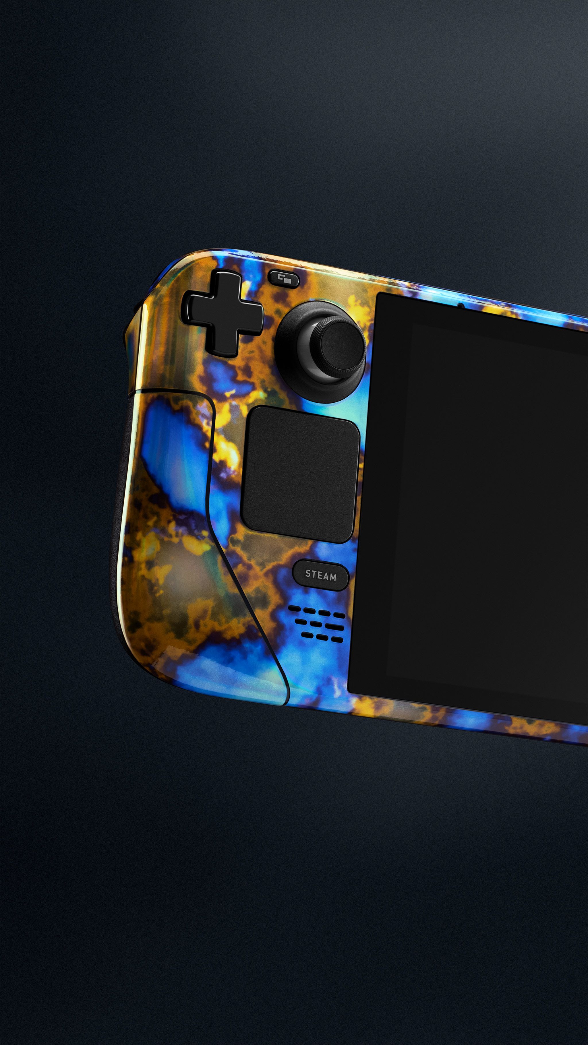 steam deck with case hardened skin