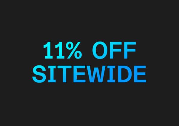 11% Off Sitewide