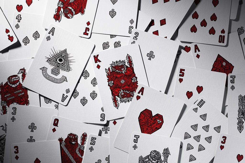 Free playing cards with all orders