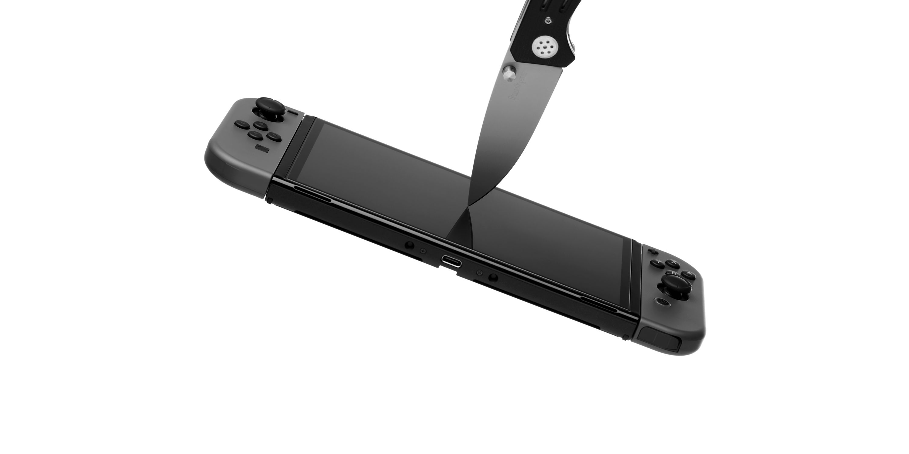 PanzerGlass Edge to Edge - Nintendo Switch OLED Verre trempé Protection  d'écran - Compatible Coque 4-123771 