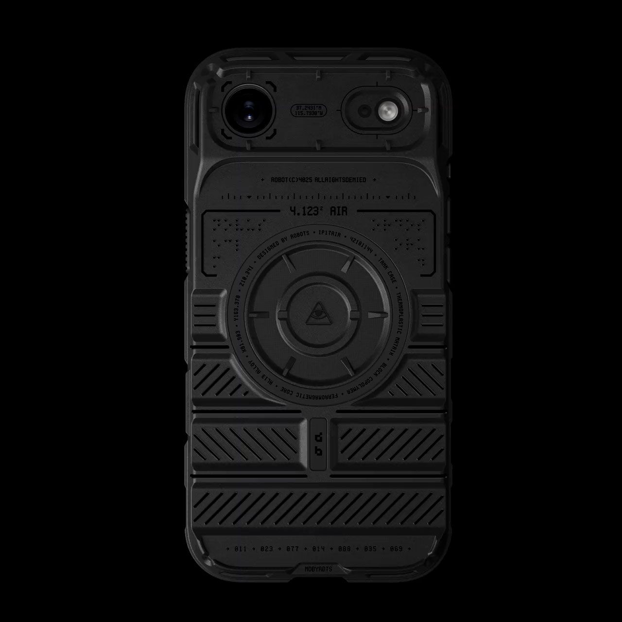 iPhoneアクセサリー dbrand TANK CASE with NAPALM BUTTON iPhone Air Cases » Tank Case » dbrand