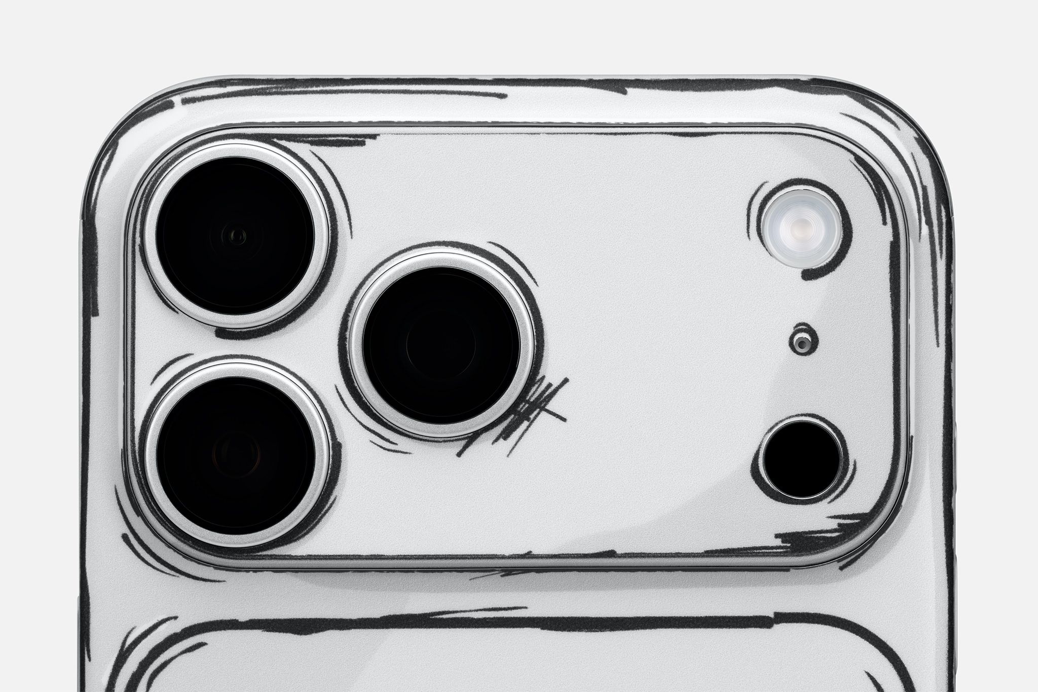 Sketch 2D iPhone 17 Pro