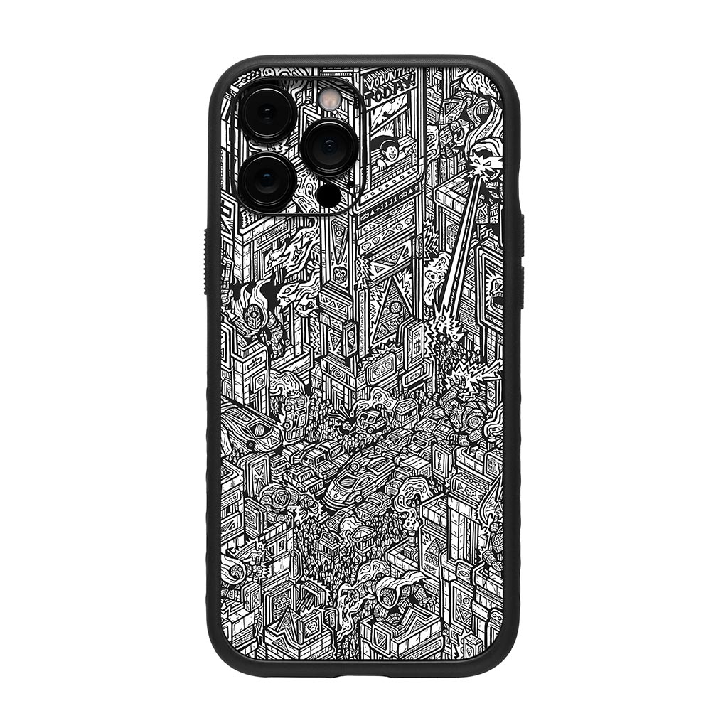 Buy Grip Case Camouflage Black iPhone Cover